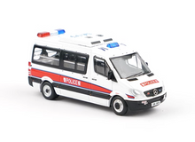 Load image into Gallery viewer, XCARTOYS 1:64 Hongkong HK Police Sprinter Van Model Diecast Metal Car