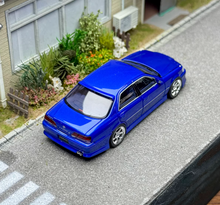 Load image into Gallery viewer, Mortal 1:64 Blue JDM CRESTA Sedan Sports Model Diecast Metal Car New Collection