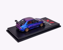 Load image into Gallery viewer, CM 1:64 Purple Evolution EVO Lancer 9 IX Sports Model Diecast Metal Car New