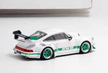 Load image into Gallery viewer, Star 1:64 White Green RWB 964 GT Racing Sports Model Diecast Metal Car New Collection