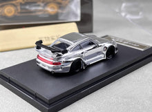 Load image into Gallery viewer, Star 1:64 Plated Silver RWB 911 993 GT Sports Model Diecast Metal Car New