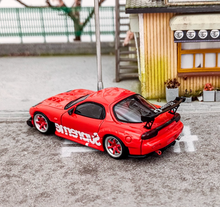 Load image into Gallery viewer, Master 1:64 JDM Red RX7 FD Racing Sports Model Diecast Metal Car New