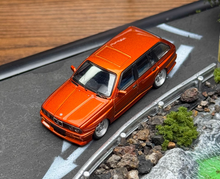 Load image into Gallery viewer, Mortal 1:64 Orange E30 Touring Wagon Sports VIP Model Diecast Metal Car New Collection