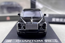 Load image into Gallery viewer, SW 1:64 Black Phantom VII 7 Luxury Sedan Sports Model Diecast Metal Car New Collection