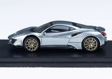Load image into Gallery viewer, Ichilan 1:64 Blue Novitec 488 Pista Racing Sports Model Diecast Metal Car New Collection