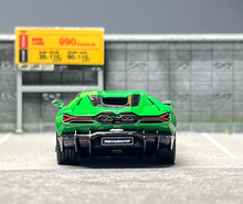 Load image into Gallery viewer, LCD 1:64 Green Revuelto Racing Sports Model Diecast Metal Car New Collection