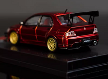 Load image into Gallery viewer, CM 1:64 Red JDM Lancer Evo 9 IX Voltex Sports Model Diecast Metal Car New Collection