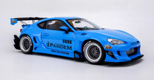 Load image into Gallery viewer, DCN 1:18 JDM Blue GR86 Pandem Widebody Sports Model Diecast Metal Car New