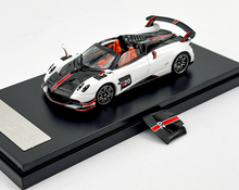 Load image into Gallery viewer, LCD 1:64 White Huayra Roadster BC #20 Sports Model Diecast Metal Car New Collection