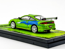 Load image into Gallery viewer, Transcend 1:64 Green 1995 Eclipse GS FNF Sports Model Diecast Metal Car New Collection