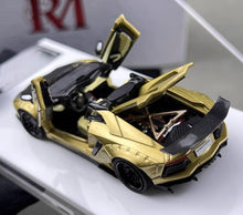 Load image into Gallery viewer, RM 1:64 Gold Aventador LP700-4 LBWK Sports Model Diecast Metal Car New Collection