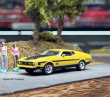 Load image into Gallery viewer, Minigt 1:64 Grabber Mustang Mach1 Muscle Sports Model Diecast Metal Car New Collection