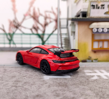 Load image into Gallery viewer, MINIGT 1:64 Red 911 992 GT3 Racing Sports Model Diecast Metal Car New