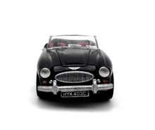 Load image into Gallery viewer, 1:76 Black 1959 Austin Healey 3000 Convertible Model Diecast Metal Car New Collection