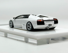 Load image into Gallery viewer, 1:64 CL White Murcielago Roadster Convertible Model Diecast Resin Car New Collection