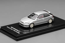 Load image into Gallery viewer, MH 1:64 Vogue Silver Civic Type R EK9 Sports Model Diecast Metal Car New Collection