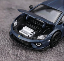 Load image into Gallery viewer, TH 1:64 Matte Blue Temerario Sports Model Diecast Metal Car New Collection
