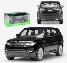 Load image into Gallery viewer, WELLY 1:24 Rover SUV Off Road Sports Model Diecast Metal Car Display