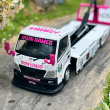 Load image into Gallery viewer, CLS 1:64 Iron HINO H300 Custom Tow Flatbed Truck Model Diecast Metal Car New Collection