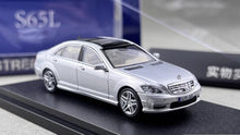 Load image into Gallery viewer, SW 1:64 Silver S65L Mk5 W221 Sedan Sports Model Diecast Metal Car New Collection