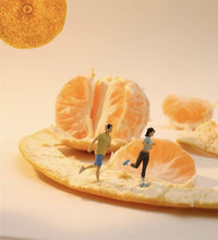 Load image into Gallery viewer, 1:64 Painted Figure Model Miniature Resin Diorama Toy Sand Running People Sports