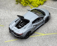 Load image into Gallery viewer, LCD 1:64 Matte Gray Revuelto Racing Sports Model Diecast Metal Car New Collection