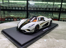 Load image into Gallery viewer, GTspirit 1:18 White 2018 REGERA Super Sports Model Diecast Resin Car New