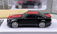 Load image into Gallery viewer, DCM 1:64 Black 2014 Mustang GT Muscle Sports Model Diecast Metal Car New