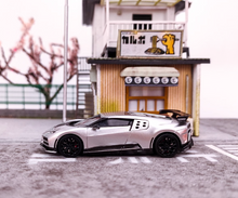 Load image into Gallery viewer, U2 1:64 Silver Centodieci 110 Super Racing Sports Model Diecast Resin Car New