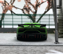 Load image into Gallery viewer, HH 1:64 Green Sian Aventador SVJ Racing Sports Model Diecast Metal Car New