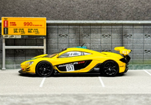 Load image into Gallery viewer, CM 1:64 HEC Set Yellow Mclaren P1 Senna GTR Sports Model Diecast Metal Car New Collection