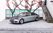 Load image into Gallery viewer, ARBox 1:64 Silver 2021 S680 Maybach Luxury Sedan Model Diecast Metal Car New