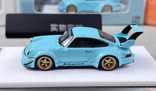 Load image into Gallery viewer, FS 1:64 Fast Speed Blue RWB 964 Racing Sports Model Diecast Metal Car New Collection