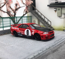 Load image into Gallery viewer, FS 1:64 Fast Speed JDM GTR R34 Skyline Sport Model Diecast Metal Car New