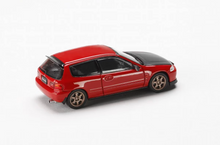 Load image into Gallery viewer, JDM64 1:64 Red Carbon Civic EG6 SIR Sports Model Diecast Metal Car New Collection