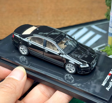 Load image into Gallery viewer, MH 1:64 Black S8 2008 Luxury Sedan Sports Model Diecast Metal Car New Collection