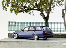 Load image into Gallery viewer, Mortal 1:64 HEC Blue E34 ALPINA B10 TOURING Sports Model Diecast Metal Car BN