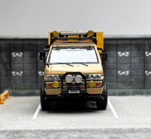 Load image into Gallery viewer, Autobots 1:64 Yellow 4WD Delica L300 Camper Van Model Diecast Metal Car