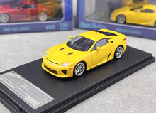Load image into Gallery viewer, SH 1:64 Yellow LFA Coupe Sports Model Diecast Resin Car New Collection