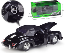 Load image into Gallery viewer, WELLY 1:24 356A Speedster Racing Sports Classic Model Diecast Metal Car