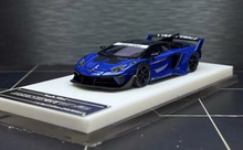 Load image into Gallery viewer, ScaleMini 1:64 Blue Aventador LP700-4 LBWK EVO GT Model Diecast Resin Car