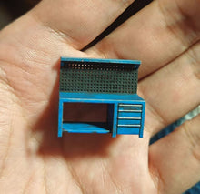 Load image into Gallery viewer, 1:64 Painted Figure Model Miniature Resin Sand Toy Repair Tool Rack Shelf Repair