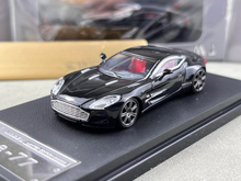 Load image into Gallery viewer, MJ 1:64 Black One-77 V12 Coupe Super Racing Sports Model Diecast Metal Car New Collection