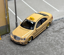 Load image into Gallery viewer, MK 1:64 Yellow E63 W211 Taxi Classic Sports Sedan Model Diecast Metal Car New Collection