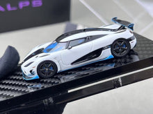 Load image into Gallery viewer, GRYNING 1:64 White Agera RS1 ML Racing Sports Model Diecast Resin Car New Collection