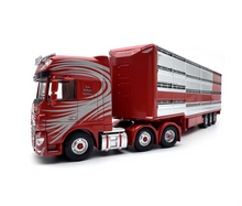 Load image into Gallery viewer, 1:76 Red DAF XF Euro6 Livestock Delivery Truck Model Diecast Metal Car New Collection