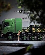 Load image into Gallery viewer, Masdi 1:64 Green Scania R650 Truck Head Cab Model Diecast Metal Car New Collection