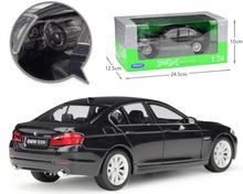 Load image into Gallery viewer, WELLY 1:24 535i Sedan Sports Model Diecast Metal Car Display