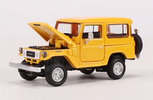 Load image into Gallery viewer, HobbyFans 1:64 TOYOTA Land Cruiser FJ40 SUV Sport Model Toy Diecast Metal Car Box BN
