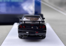 Load image into Gallery viewer, SH 1:64 Black Carbon Skyline GTR R34 Sports Model Diecast Metal Car New Collection